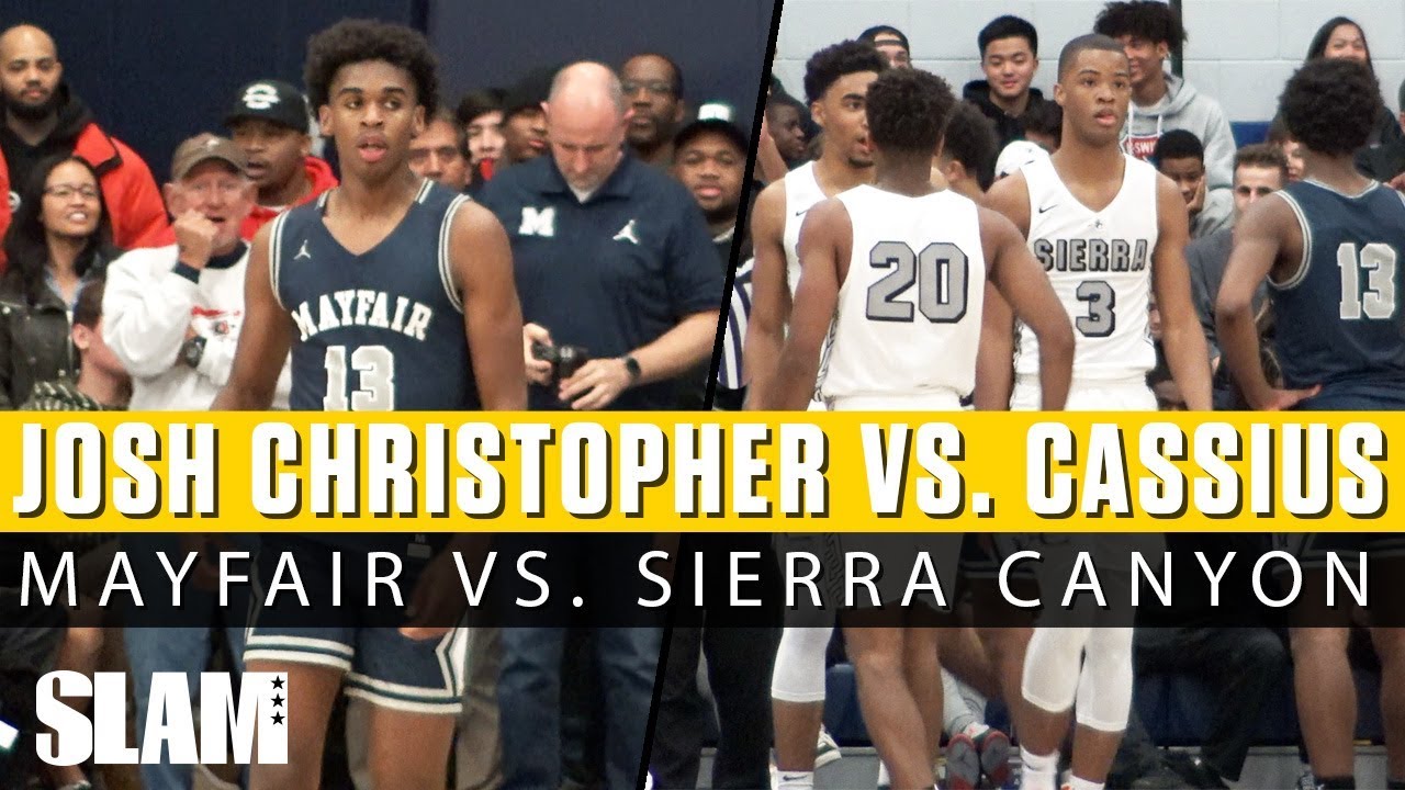 Cassius Stanley & Josh Christopher HEAD to HEAD! 😈 Sierra Canyon vs Mayfair!
