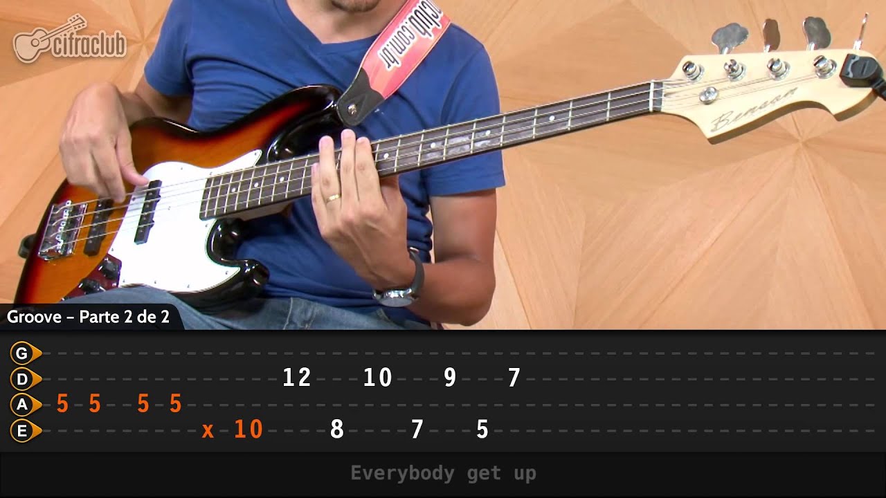 Blurred Lines - Robin Thicke (aula de contrabaixo)