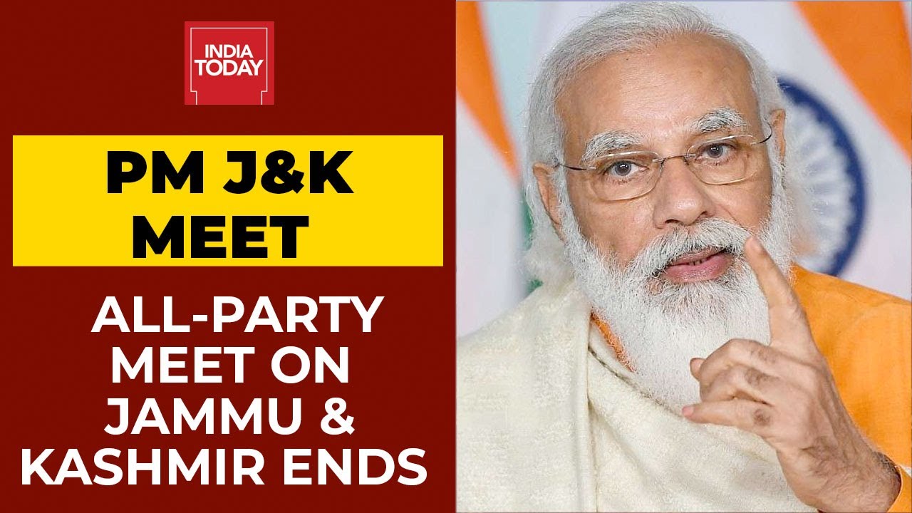 PM's J&K Meet: PM Modi's Meeting With Leaders Of Jammu & Kashmir Ends | Breaking News