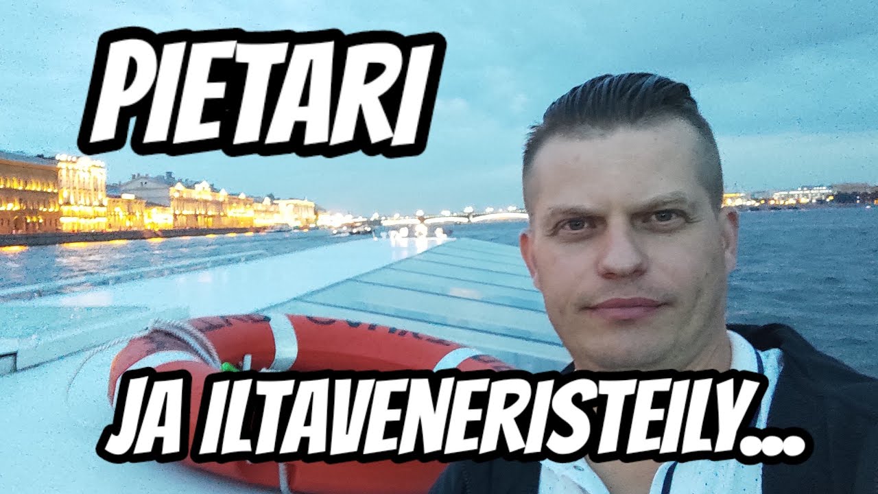 Kesäinen Pietari ja veneristeily...