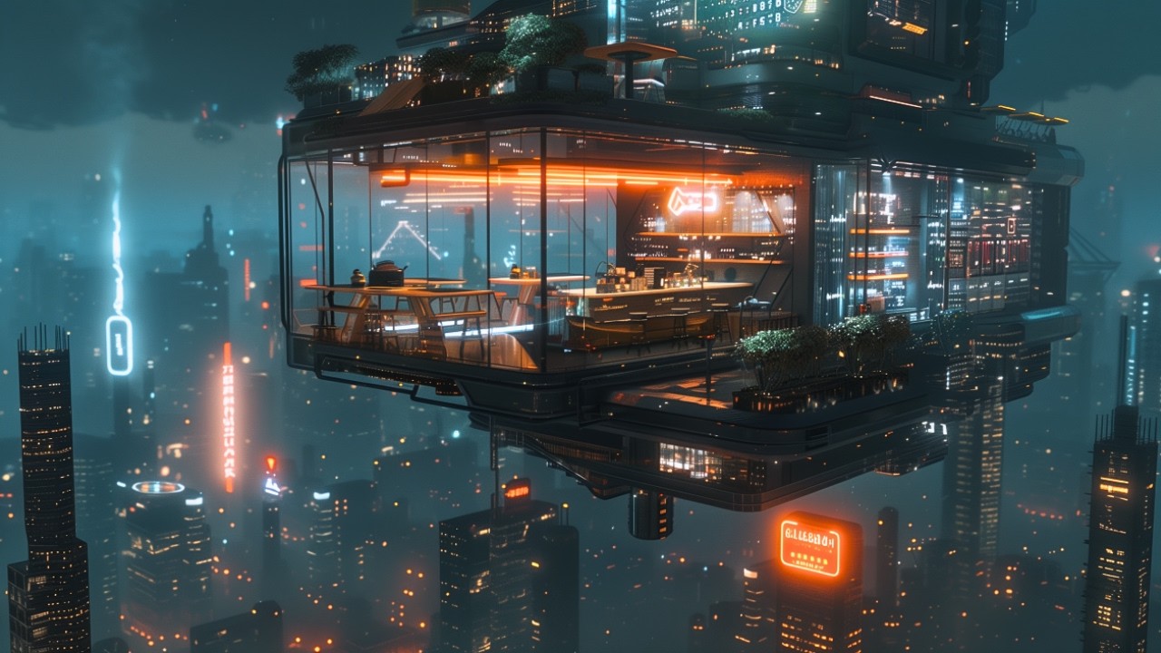 Midnight Neon City ☔ Cyberpunk Lo-Fi Chill Beats for Focus & Relax