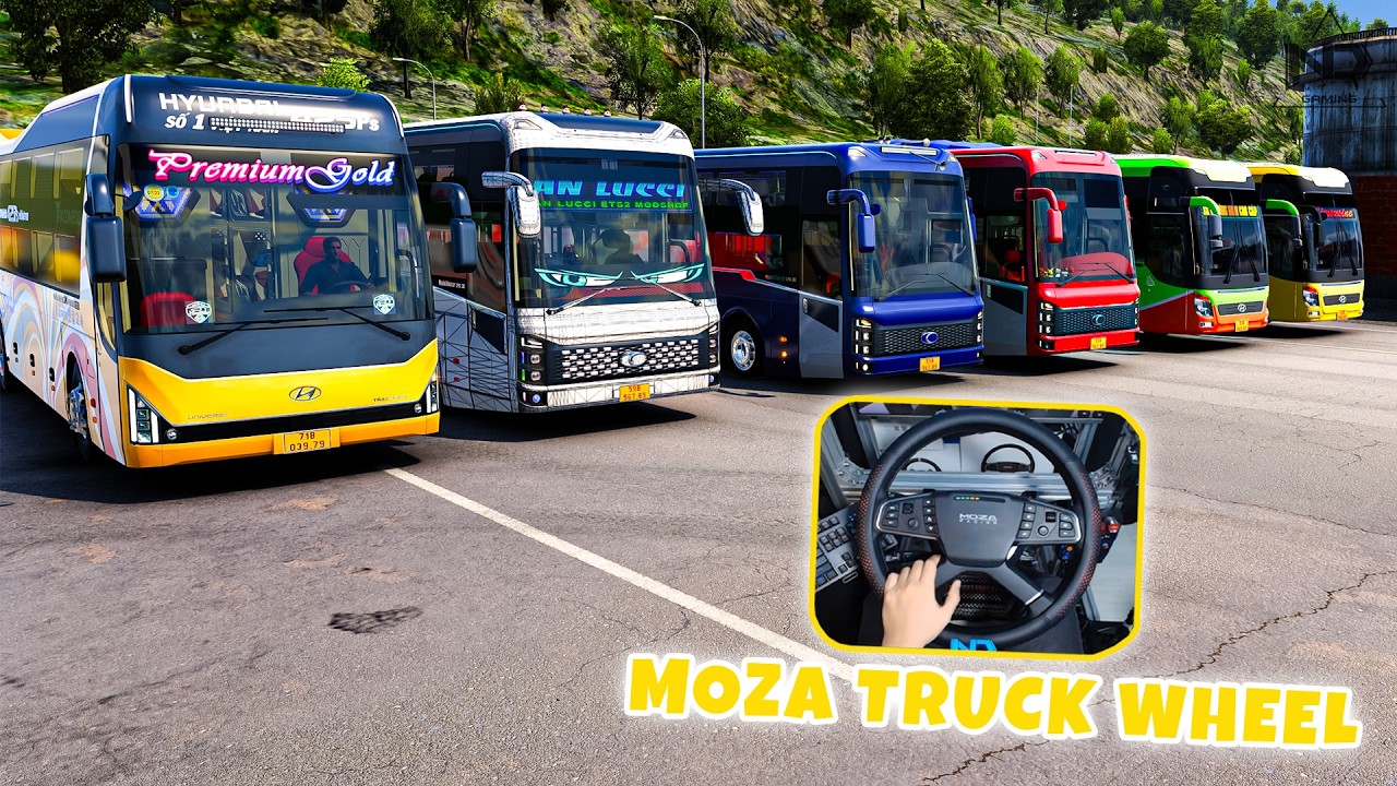 ETS2 Online - Trải Nghiệm Xe Giường Nằm Trên Cung Đường Đèo Quanh Co