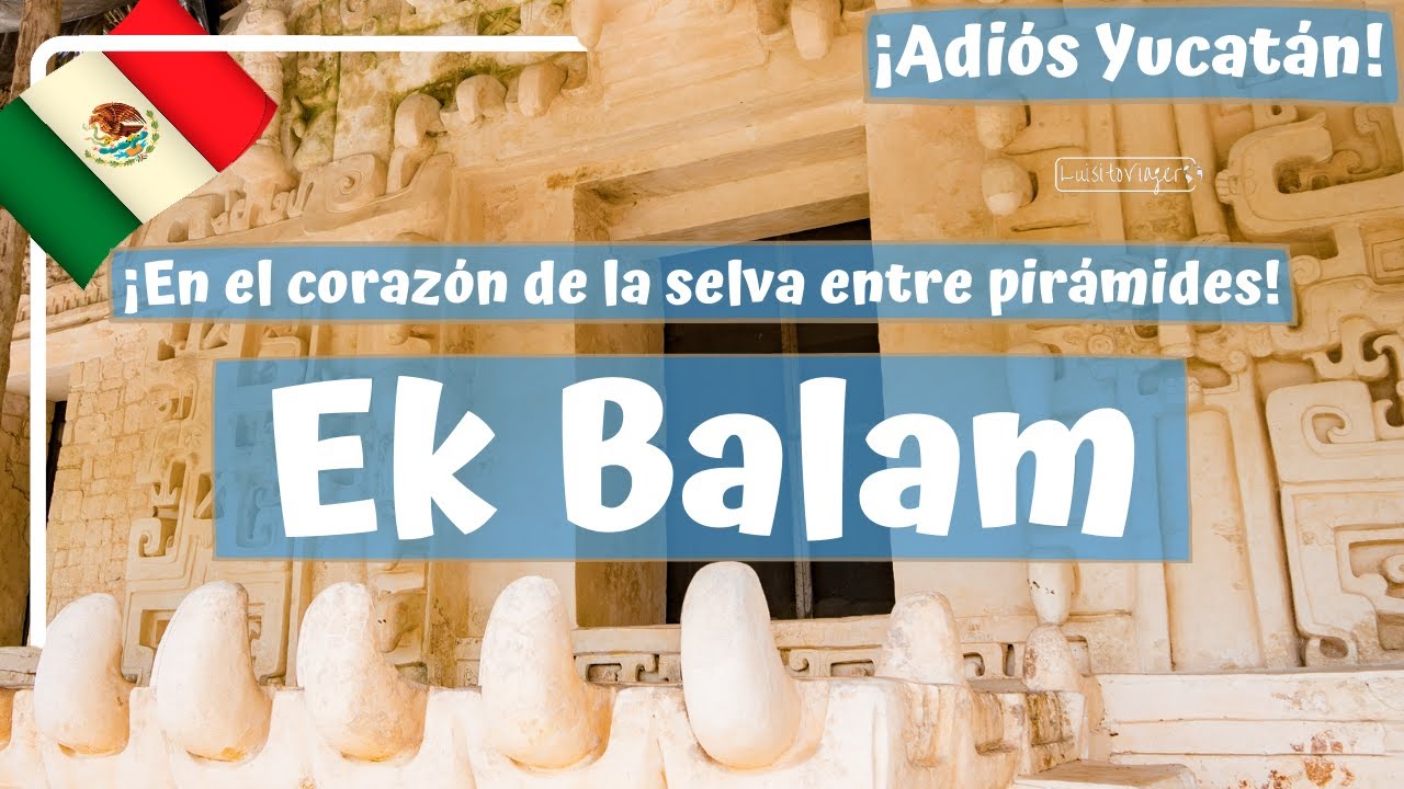 EXPLORANDO EK BALAM, Una ciudad MAYA más ANTIGUA que Chichén Itzá!!! - Yucatán  #11 Luisitoviajero