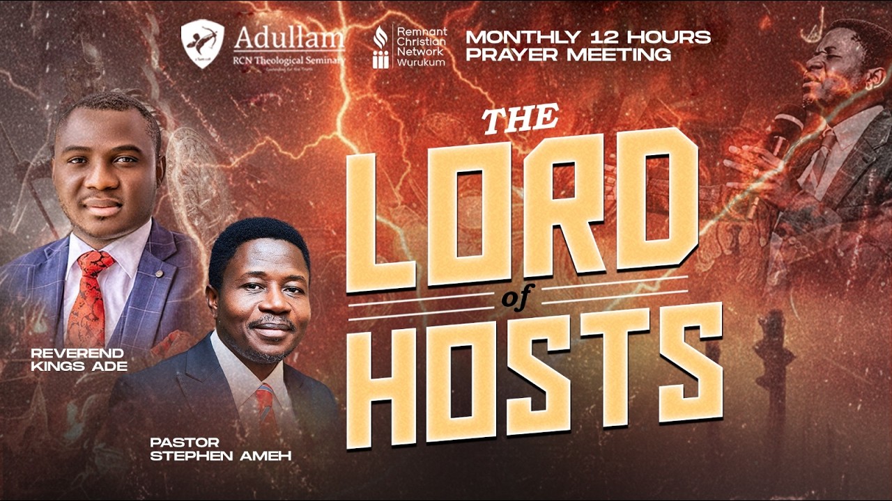 12 HOURS PRAYER STRETCH || THE LORD OF HOSTS || PST. STEPHEN AMEH || 26TH FEB. 2026.