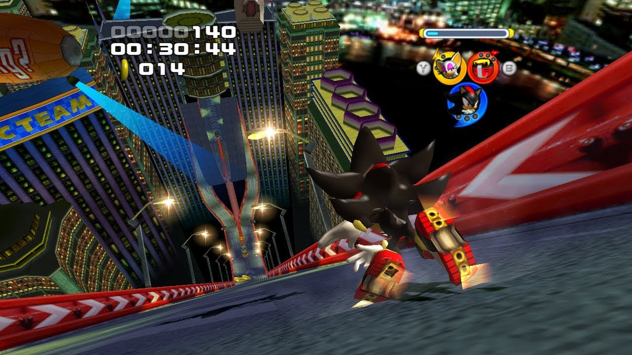 Radical Highway in Sonic Heroes!
