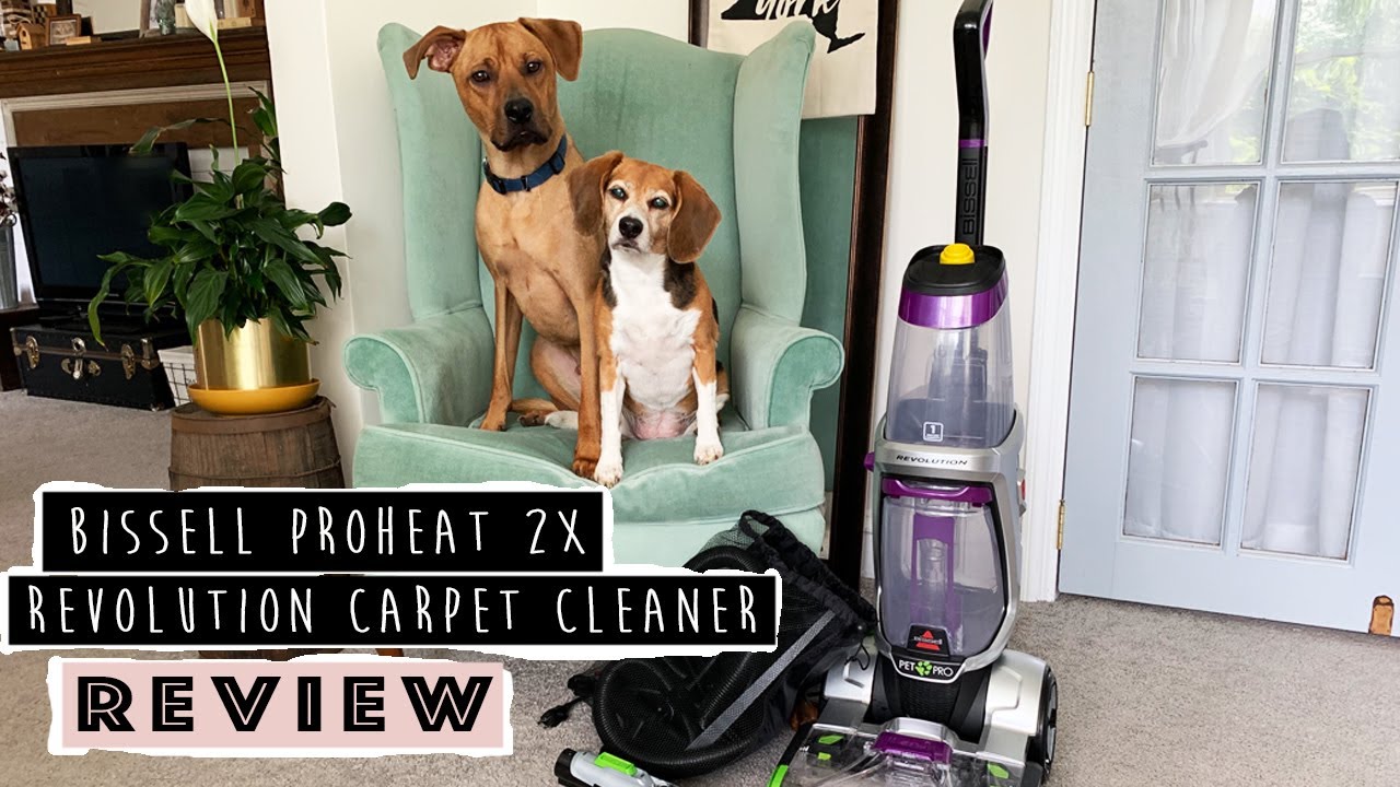 Bissell ProHeat 2x Revolution Pet Pro Carpet Cleaner Review // Best Carpet Cleaner from Amazon