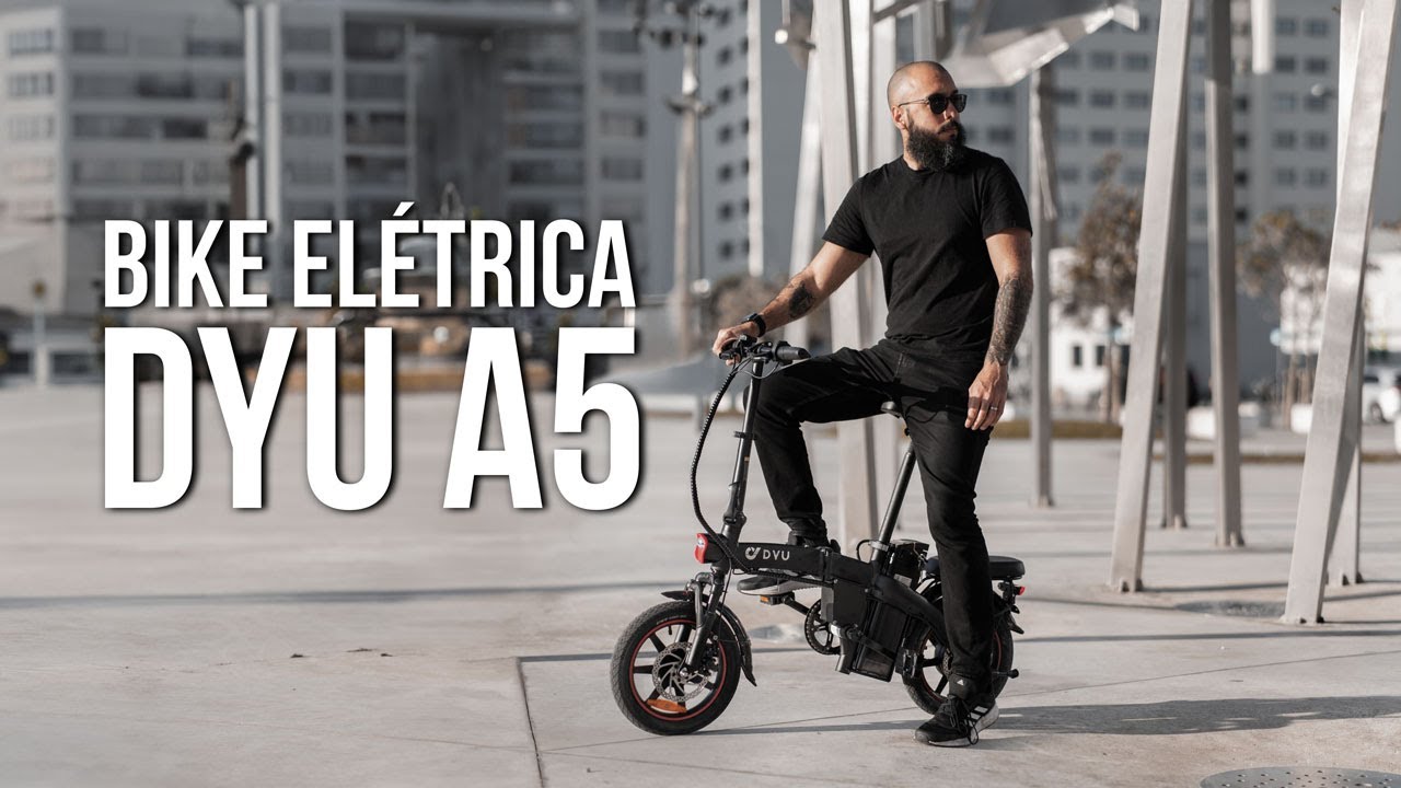 DYU A5: uma Bicicleta ELÉTRICA DOBRÁVEL cheia de surpresas!