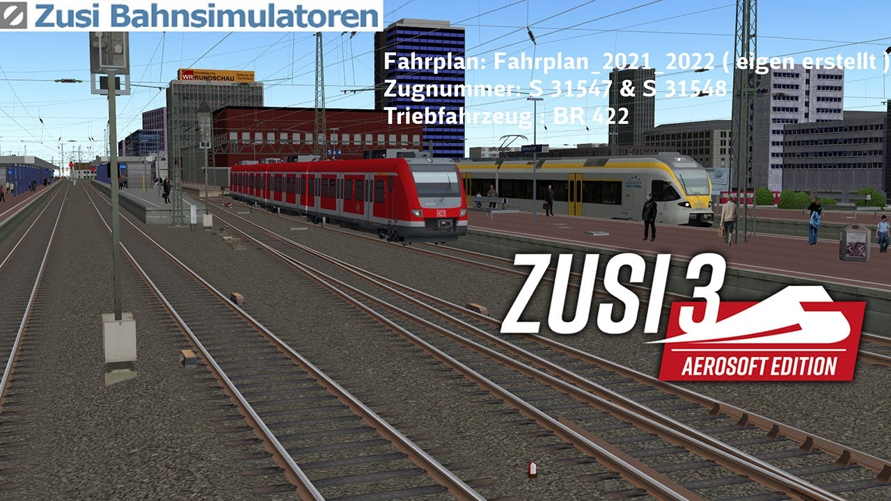 | ZUSI 3 | S5 Witten-Annen Nord nach Dortmund Hbf und wieder zurück | BR 422 mit Original Ansagen