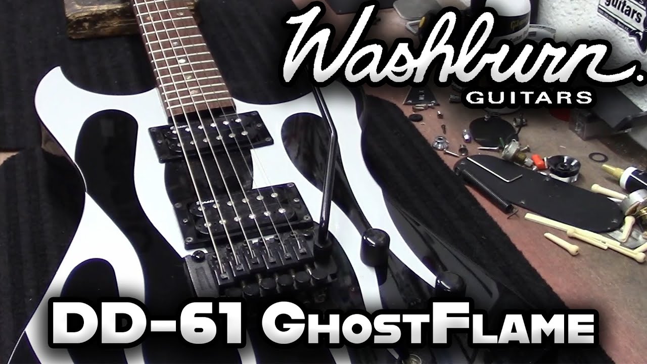 Washburn DD-61 Ghost Flame!
