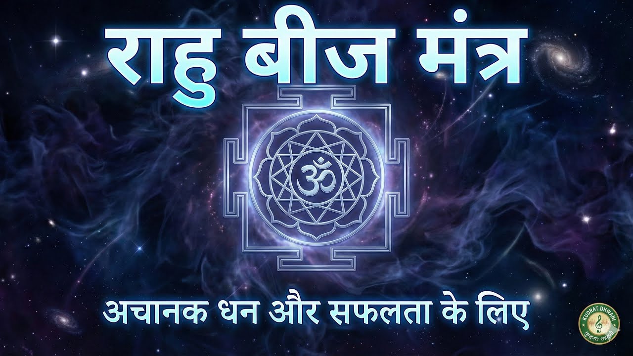 Rahu Beej Mantra 108 Times | For Sudden Luck & Removing Obstacles