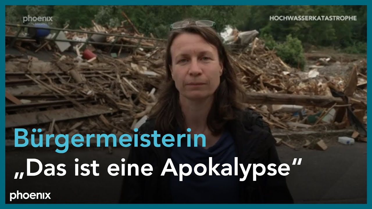 Appell von Cornelia Weigand (Bürgermeisterin Altenahr) am 16.07.21