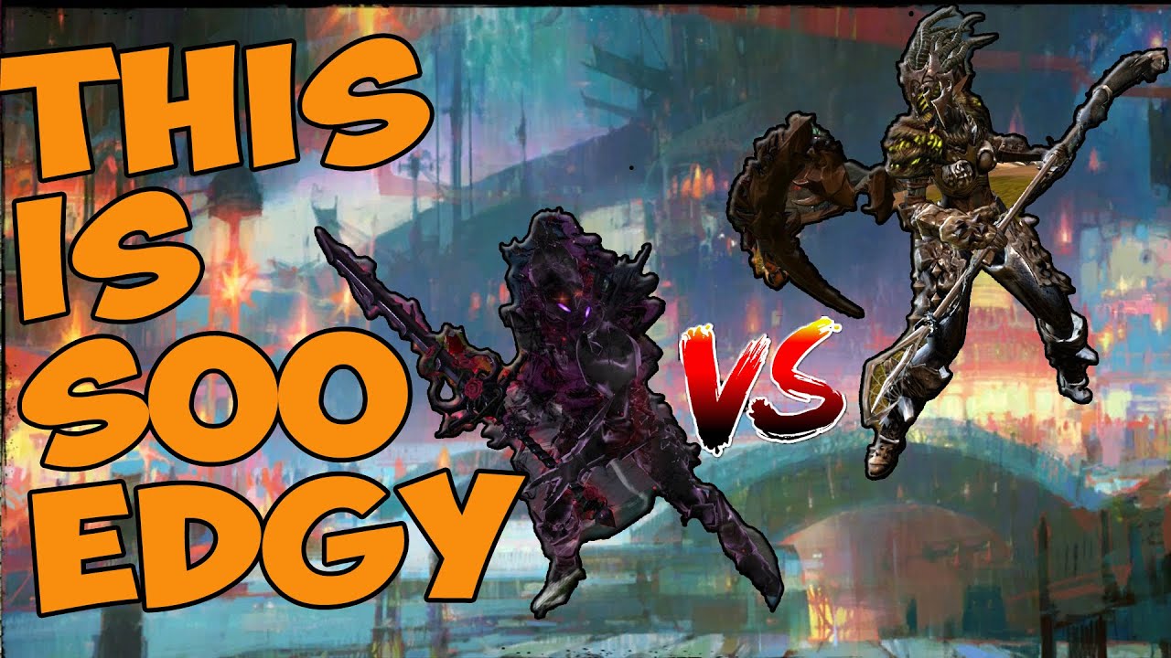 The Edgelord Final Battle NA vs EU Fashion contest Guild Wars 2