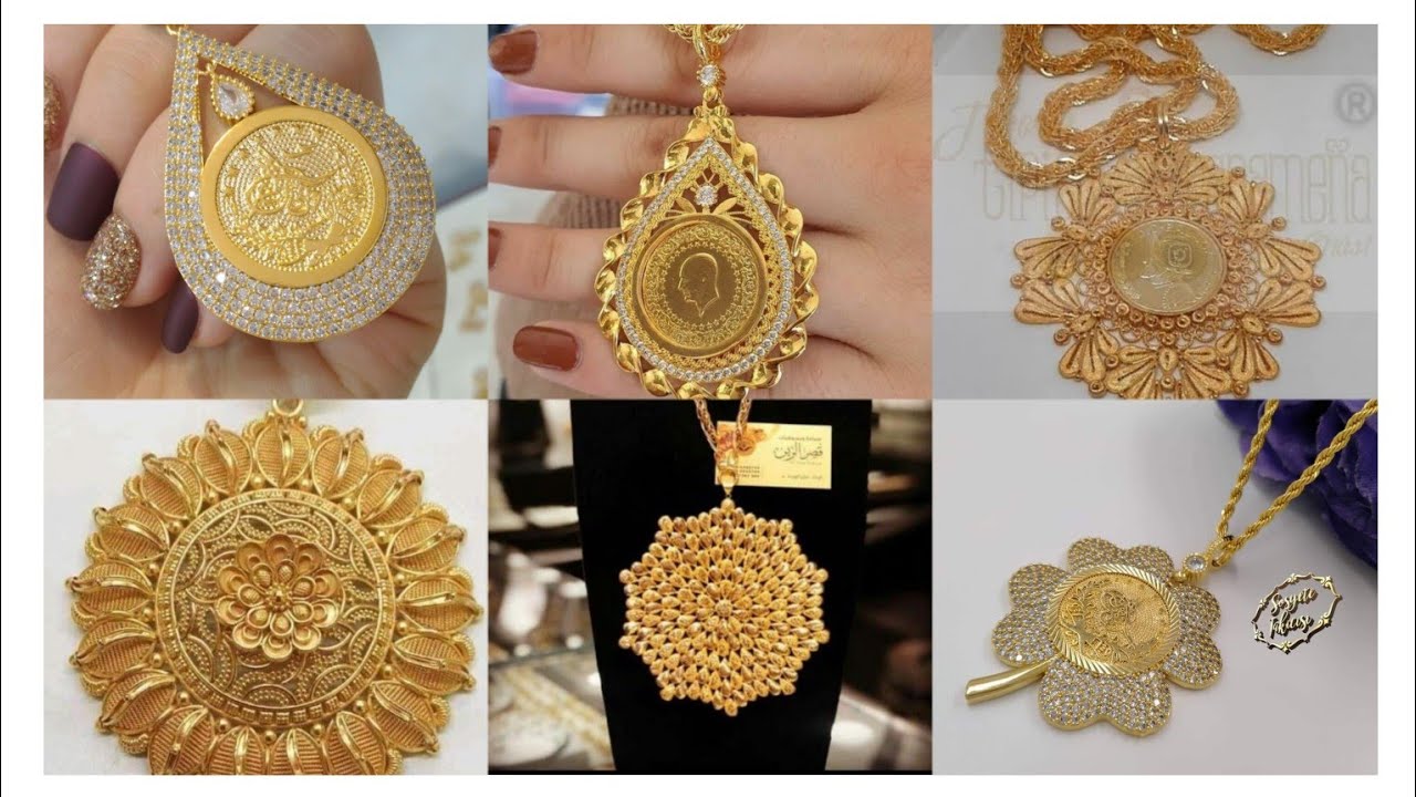Beautiful 24K gold Locket Designs 2022/Gold Pendant Designs/Sony ka Haar /Gold Necklace Designs