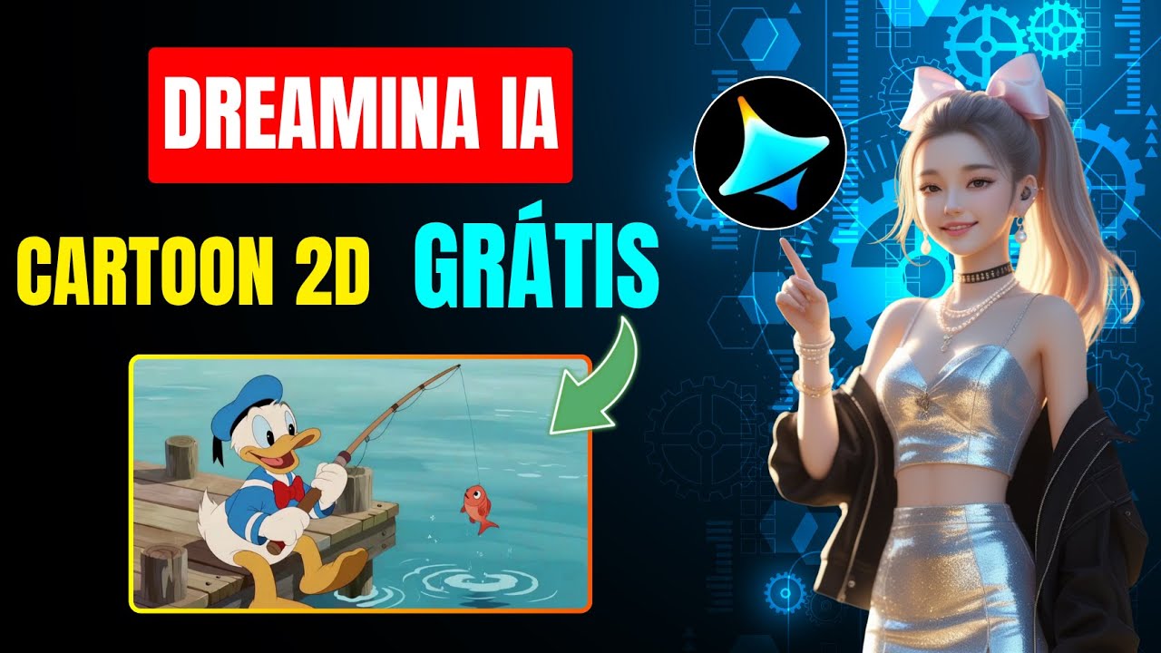 Como usar o Dreamina IA para criar cartoons 2D | Melhor ferramenta grátis 2025