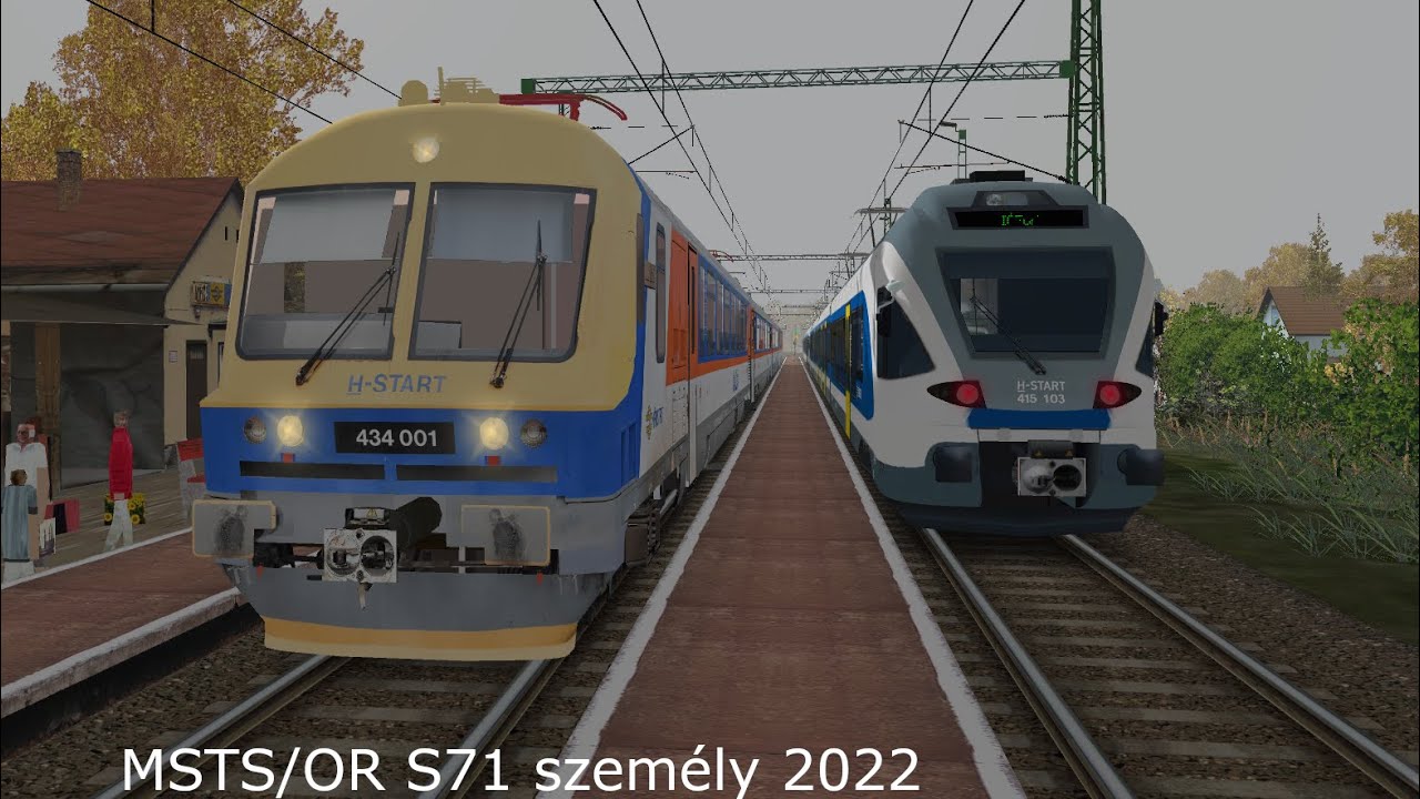 MSTS/OR S71 személy Budapest-Nyugati-Vác