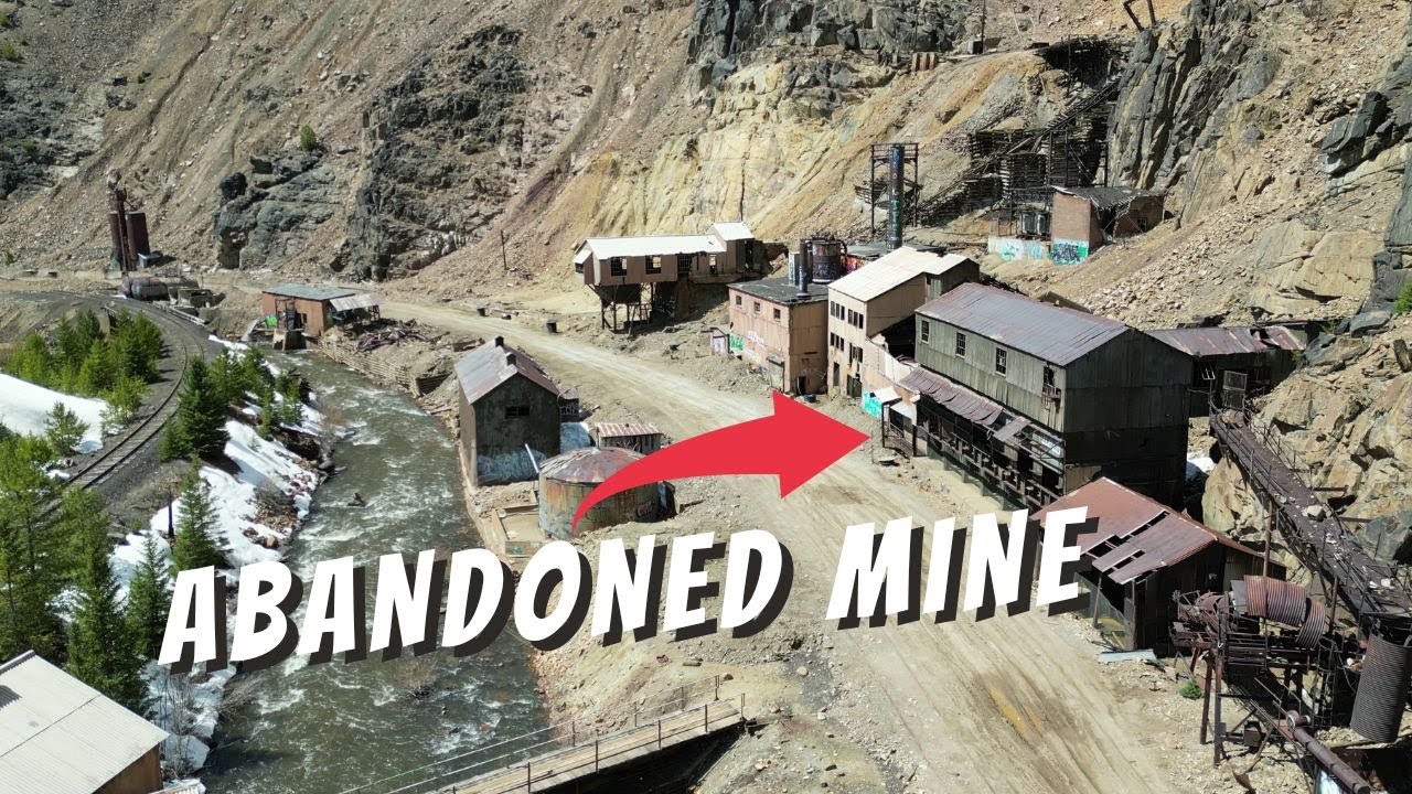 Exploring abandon mine and ghost town  - Eagle Mine, Colorado