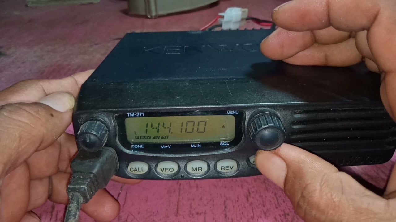 cara mudah setting kenwood tm 271@ frengky production