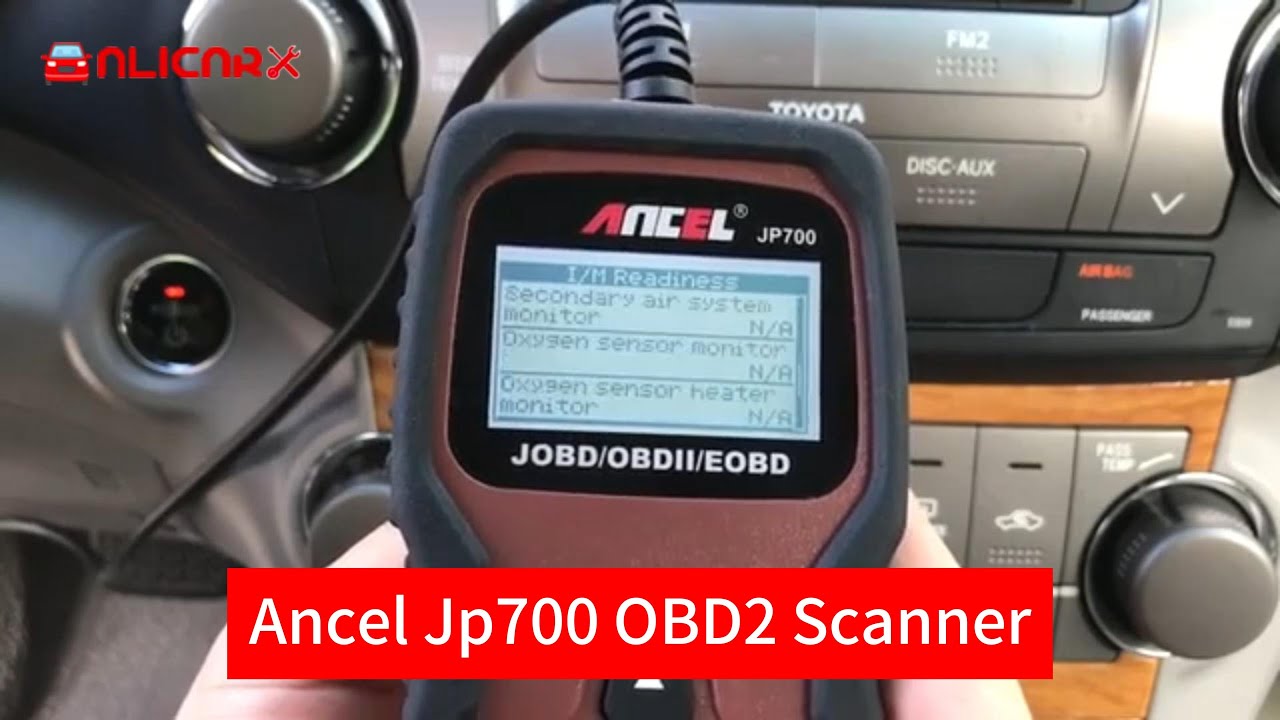 Ancel JP700 OBD2 Scanner JOBD EOBD Code Reader Car Scan Tool For Honda Toyota Nissan Mitsubishi