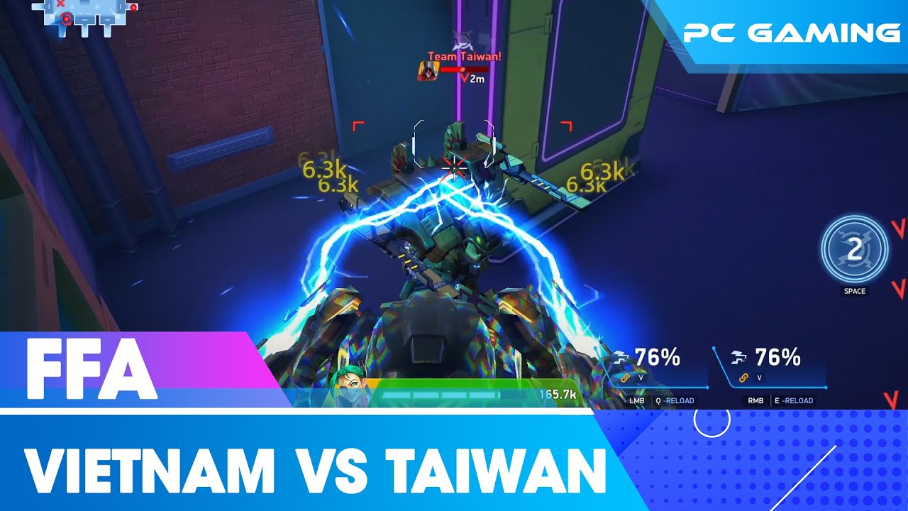 Mech Arena VN# 975| FFA - Player Taiwan cay c&uacute; - So t&agrave;i bắn tỉa với bạn VN