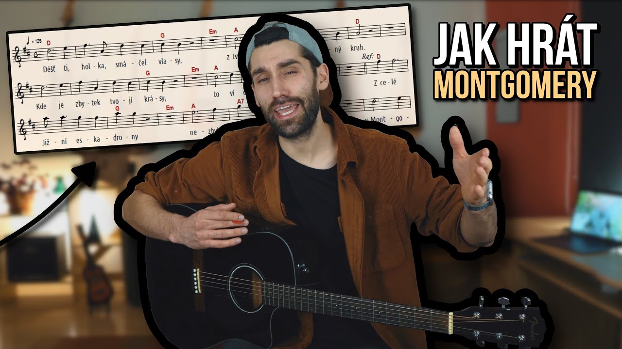 Jak hrát MONTGOMERY | Lekce kytary pro začátečníky