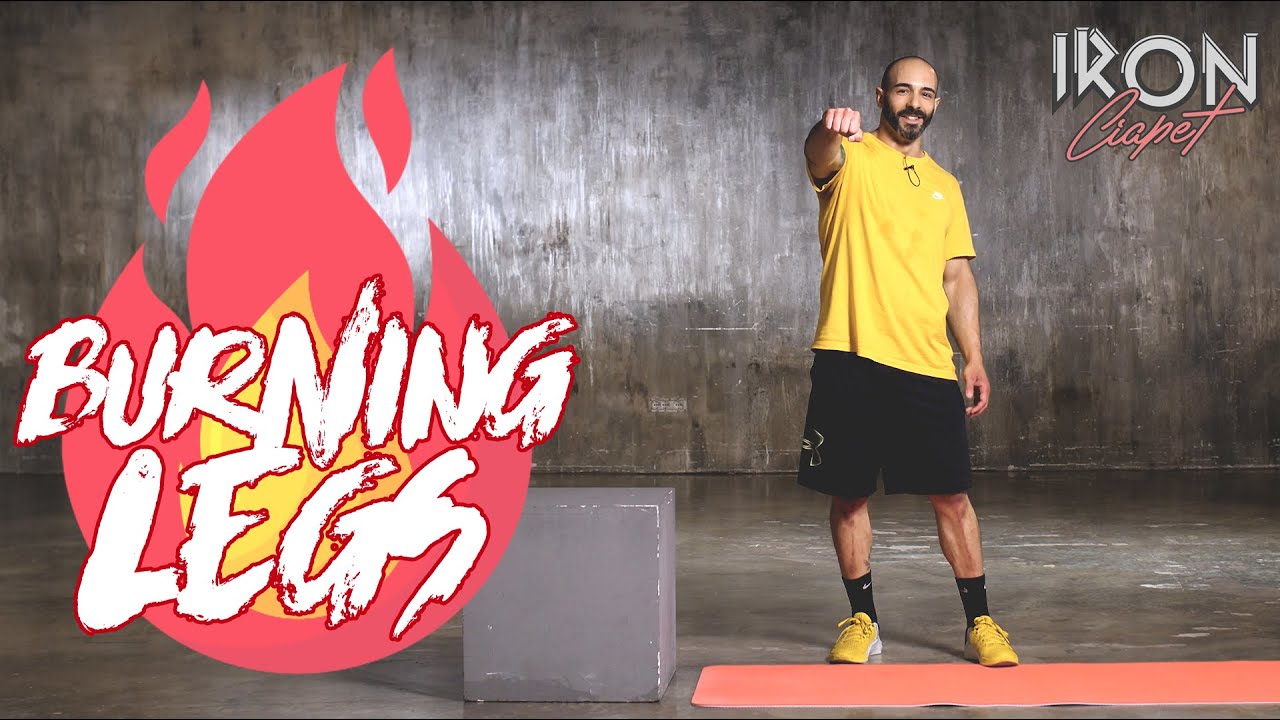 BURNING LEGS in 12 minuti