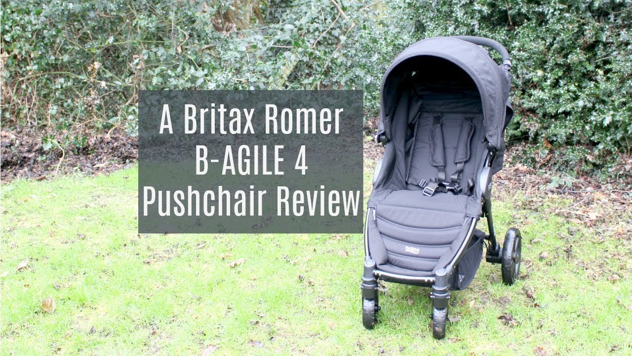 A Britax B-AGILE 4 Pushchair Review