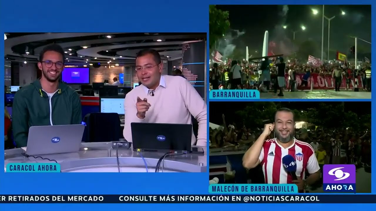 Barranquilla celebra el título del Junior