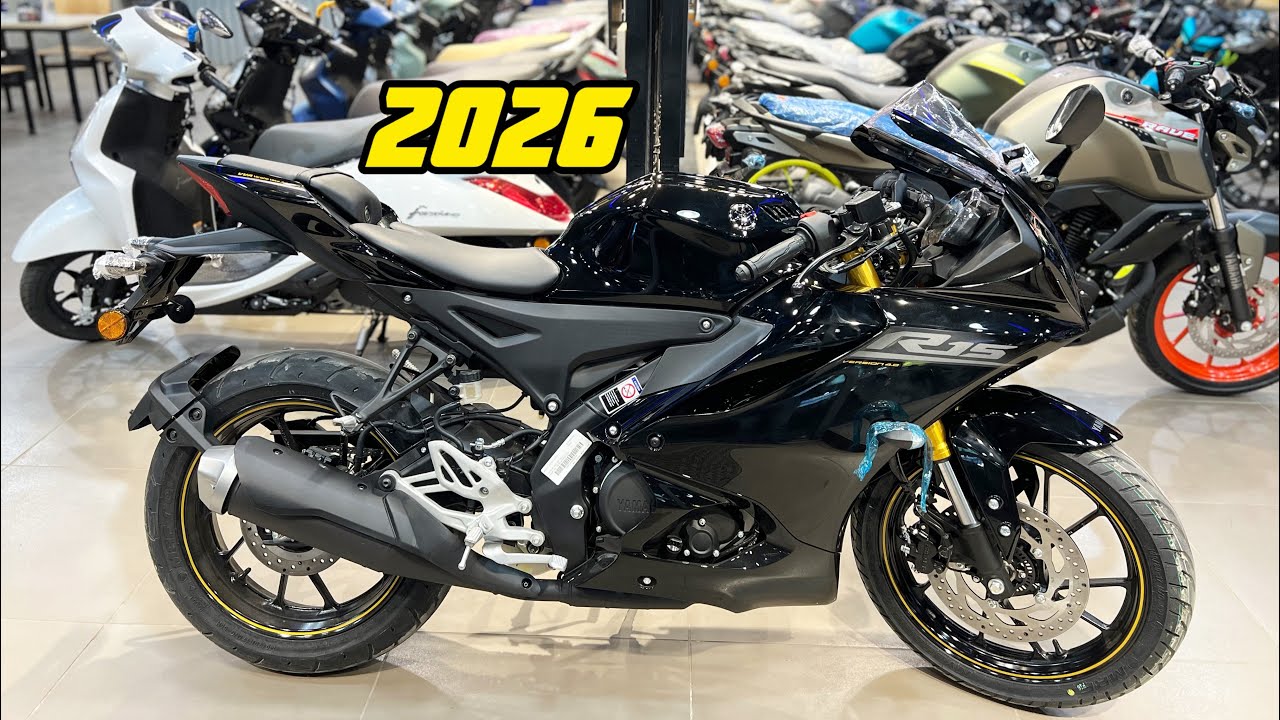 2026 New Yamaha r15 v4 Review Video | Yamaha r15 New Model 2026 | Yamaha r15 v4 New Black Colour