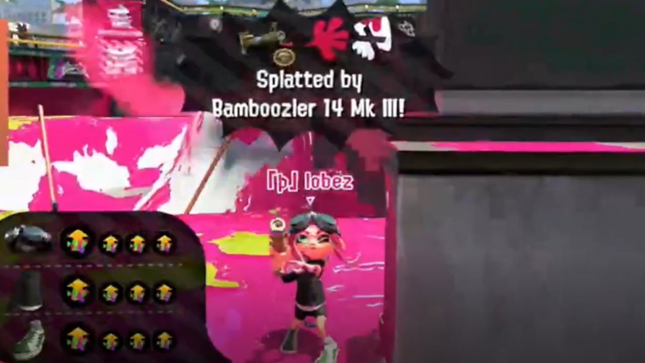 Some random splatting with an X rank