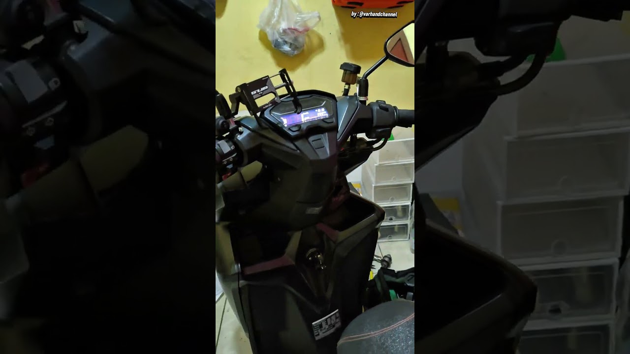 Cara matikan sensor standar samping motor vario 150, sangat mudah
