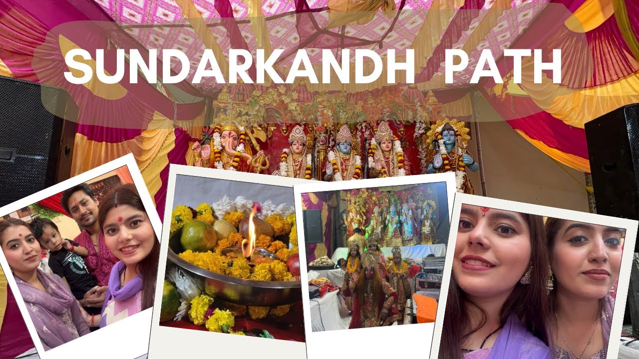 Wedding Function Starts | Sundarkandh Path | Sister Wedding 