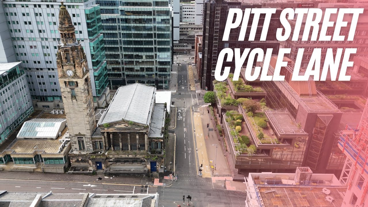 Pitt Street Cycle lane