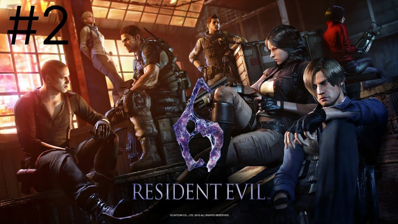 ULTIMATE CHAOS! Resident Evil 6 First Playthrough Part 2
