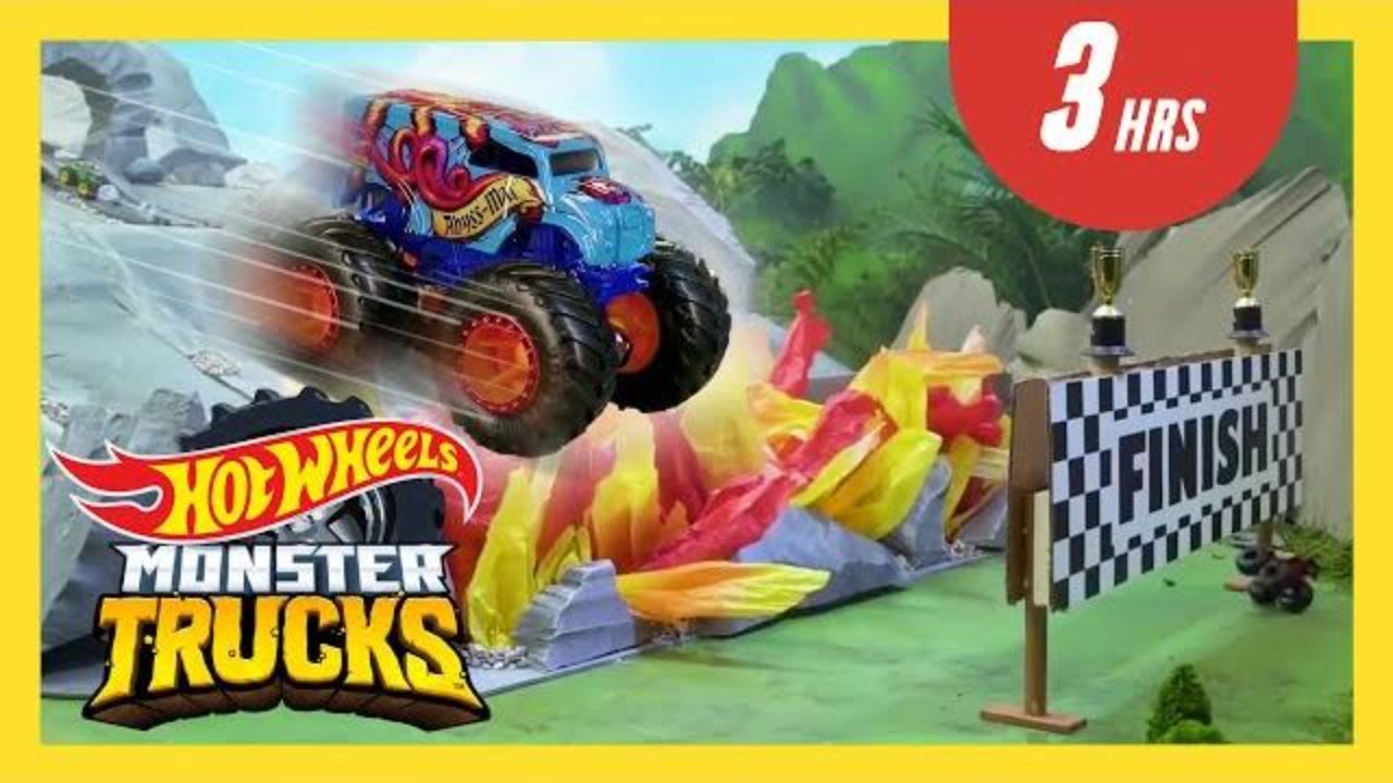 The CRAZIEST Downhill Racing Moments 😱⛰️ | Monster Trucks Tournament of Titans | 