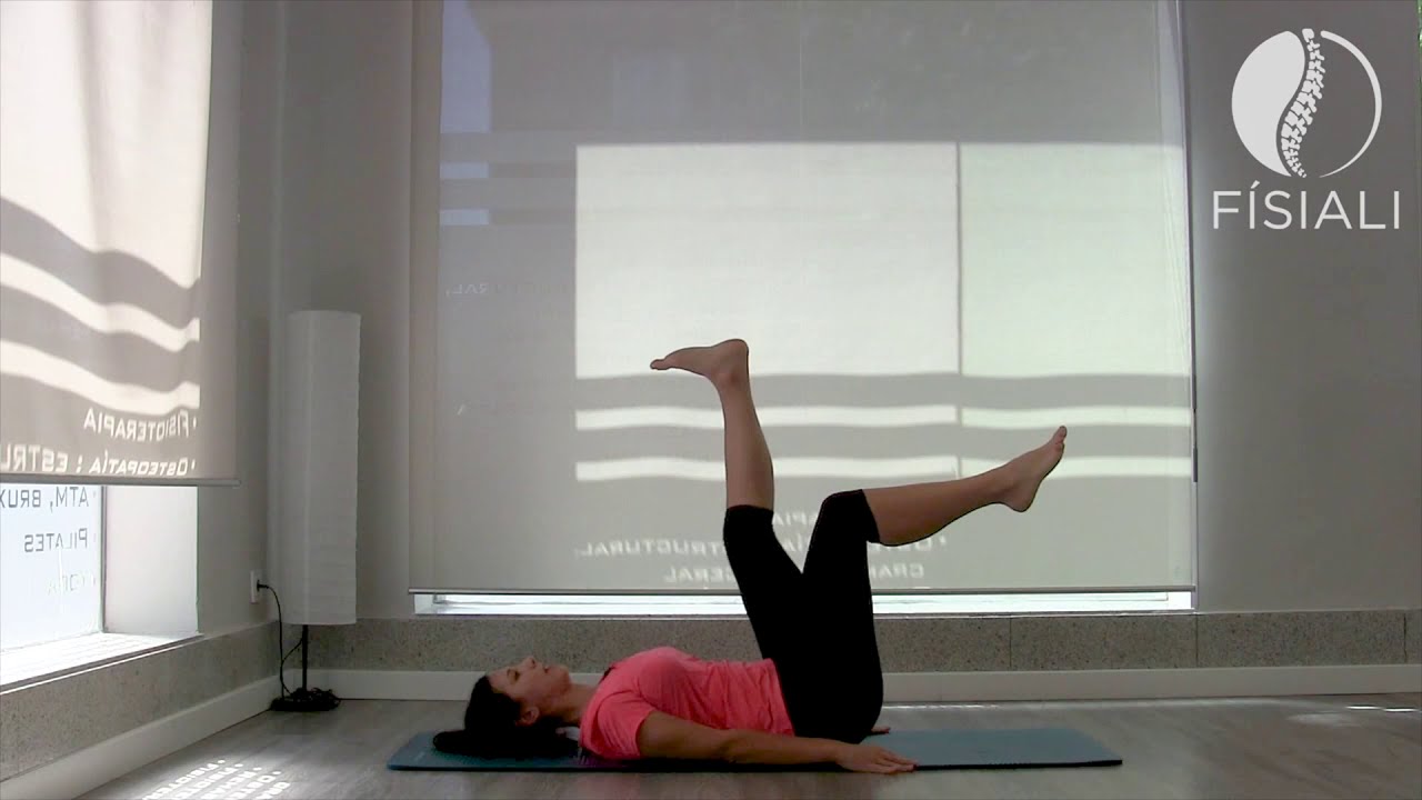 Pilates con Alicia - Clase para mantener un vientre plano #fisiali