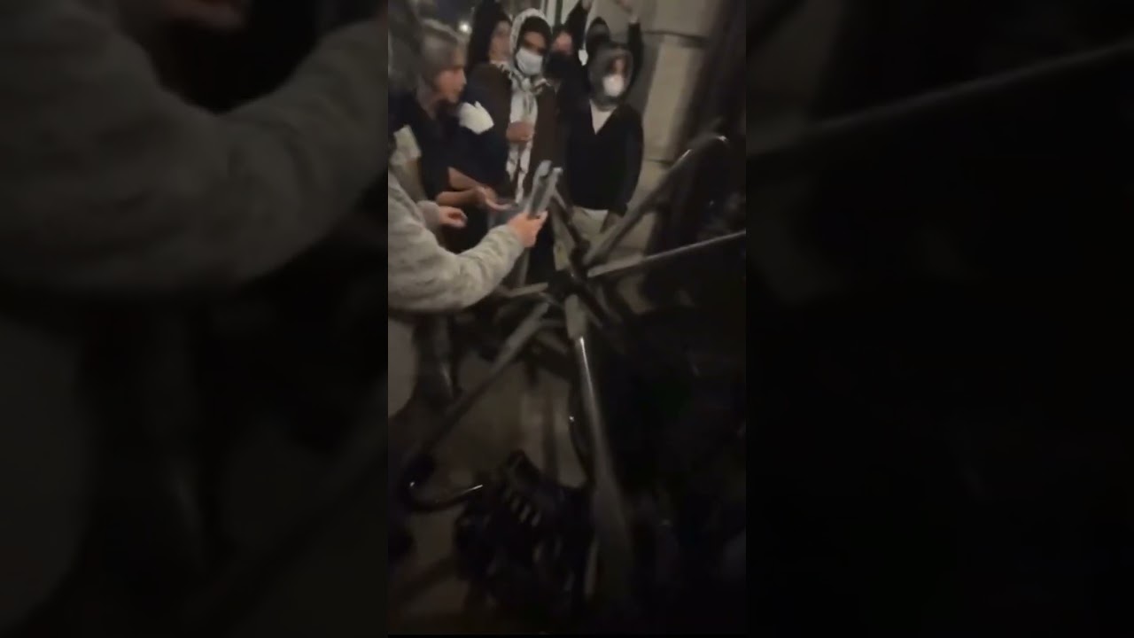 Professional Agitator Spotted At Columbia Protests