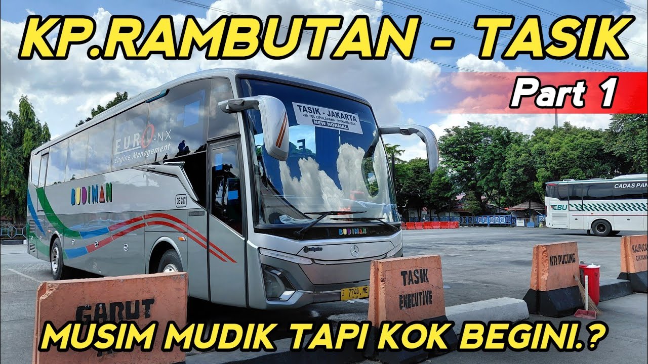 (Part 1) Mudik tahun baru naik budiman jetbus 5 | Kp.rambutan-Tasik premiere class