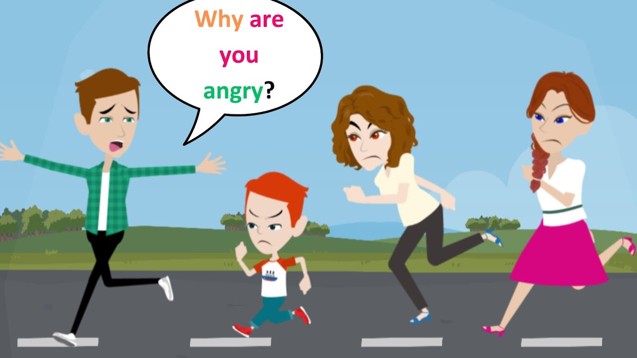 Everyone is angry with Lucas's father - English Comedy Animated - Lucas English