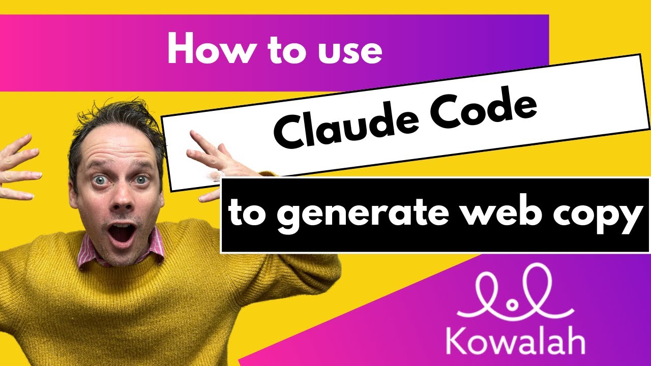 Vibe Marketing: Using Claude Code to create web content