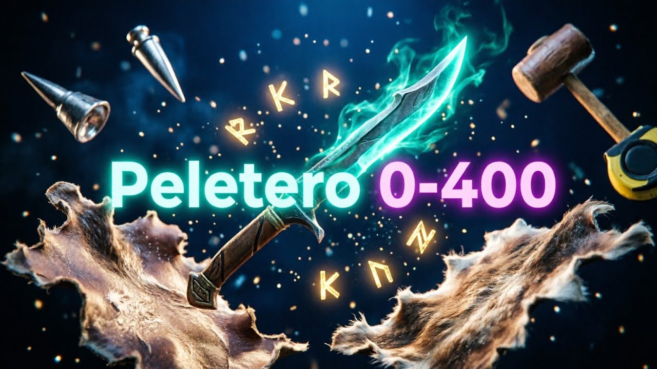 🧤 Gw2 Guía como subir la artesanía PELETERÍA 0-400 🧤