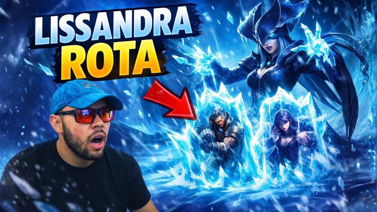 🥶❄️LISSANDRA ROMPE WILD RIFT❄️🥶