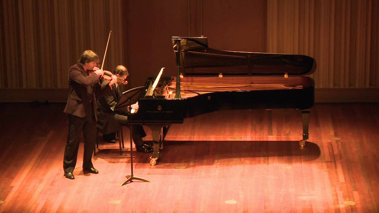 Ravel: Sonate Posthume - Liviu Prunaru (violin) and Enrico Pace (piano)