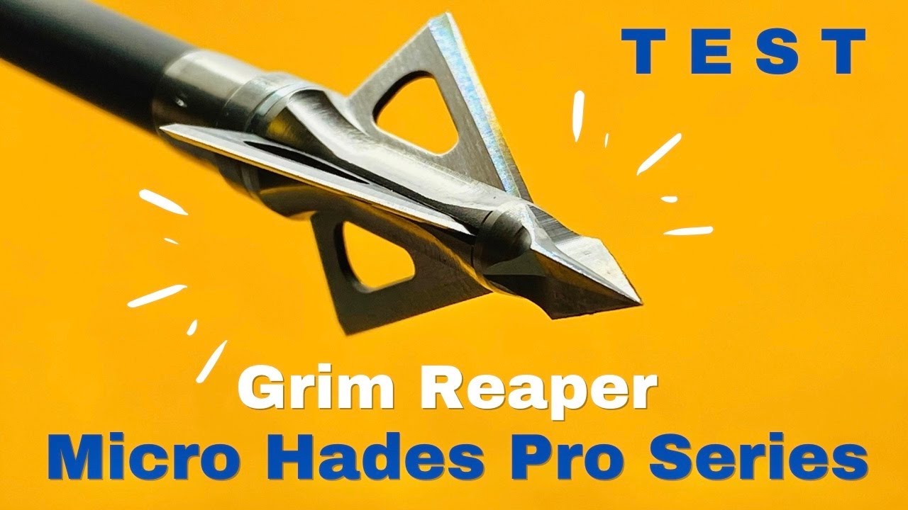ТЕСТ НАКОНЕЧНИКА GRIM REAPER MICRO HADES PRO SERIES 3