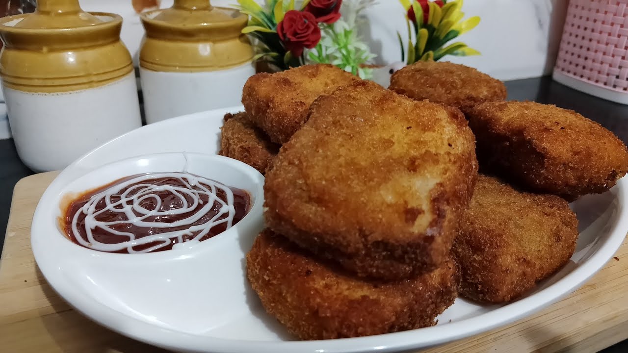 Bread potato snacks recipe # bread snacks # Iqra kitchen