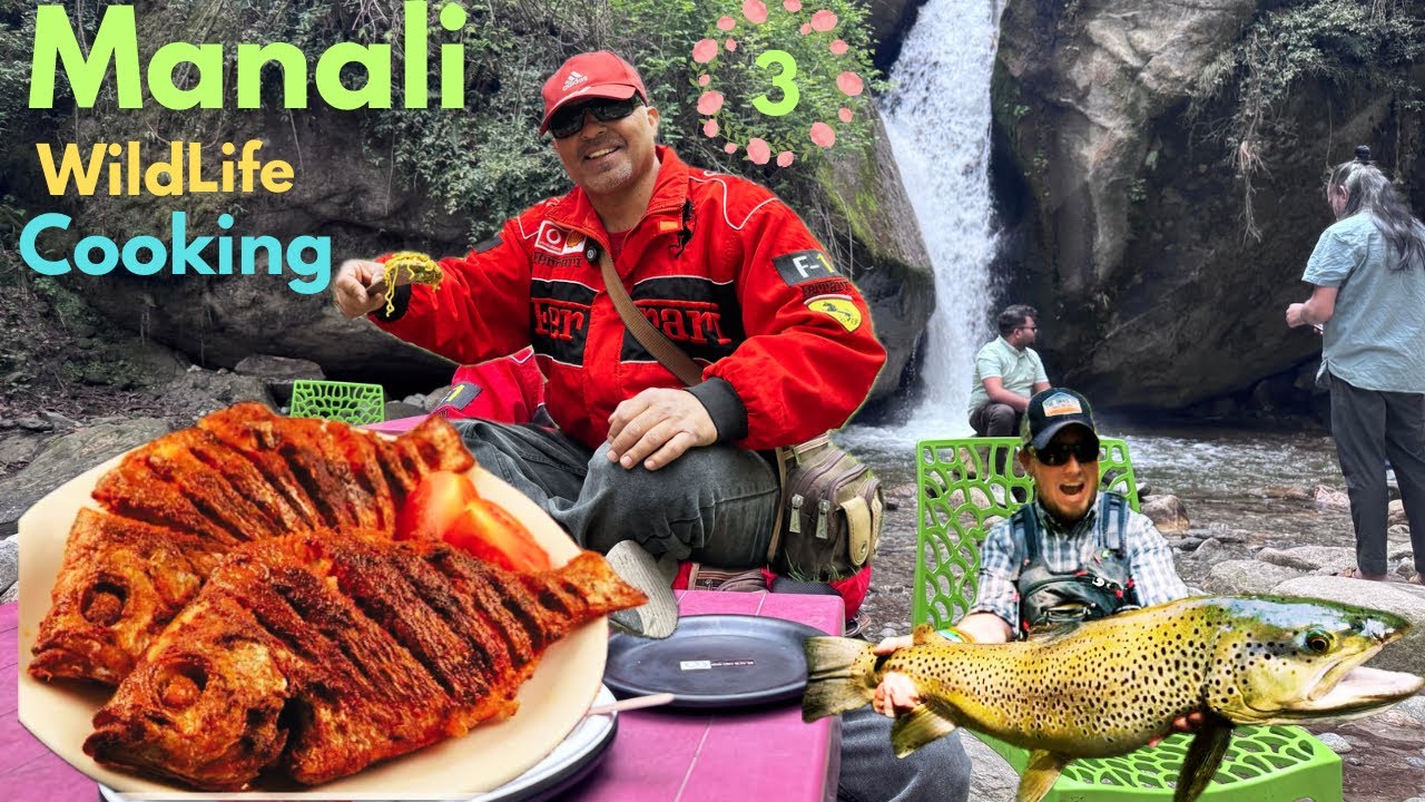 Manali Wildlife Cooking | दूध वाली Muglai Maggi |Trout Fish|Best Siddu | Wood Fired Pizza|Cafe 1947|
