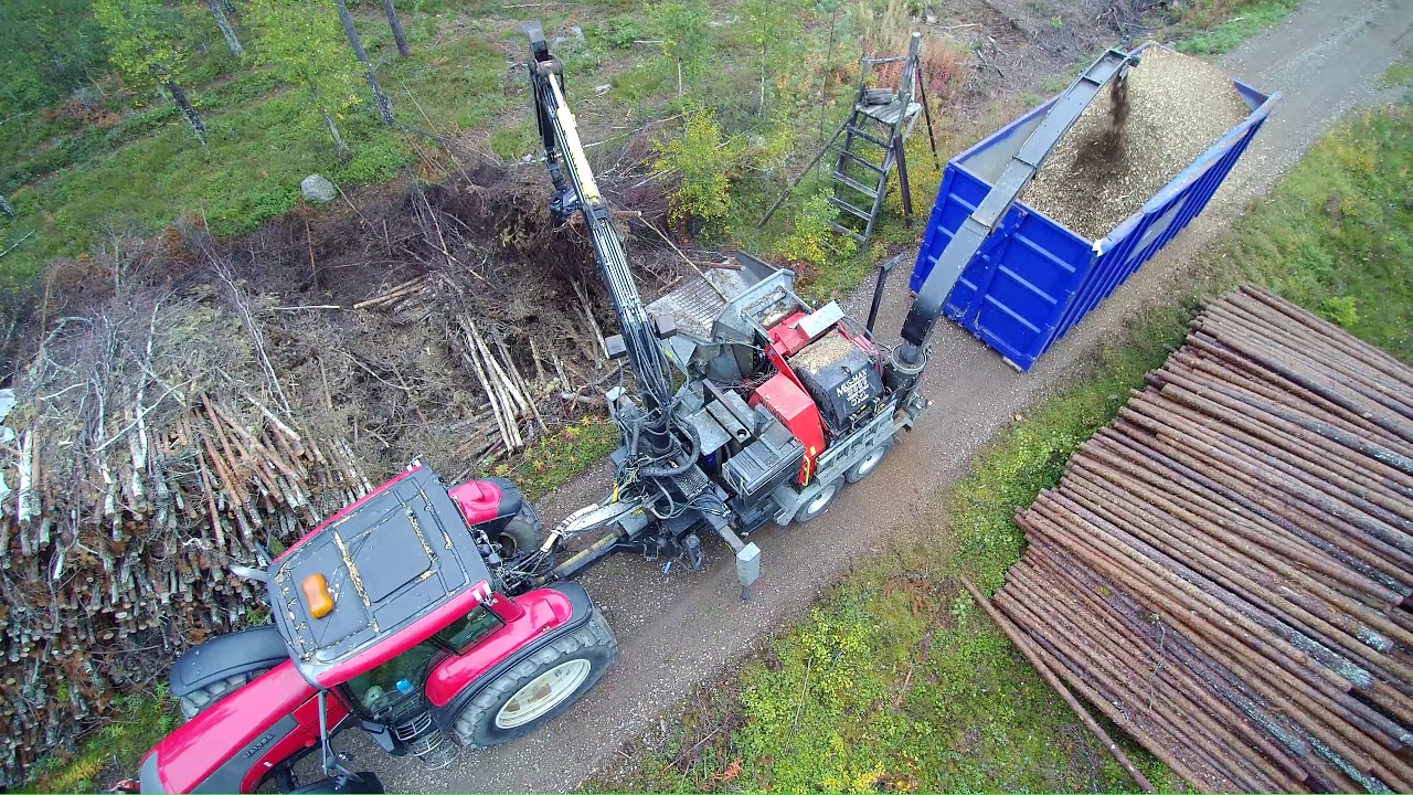 Latvaenergia Haketta energiapuusta