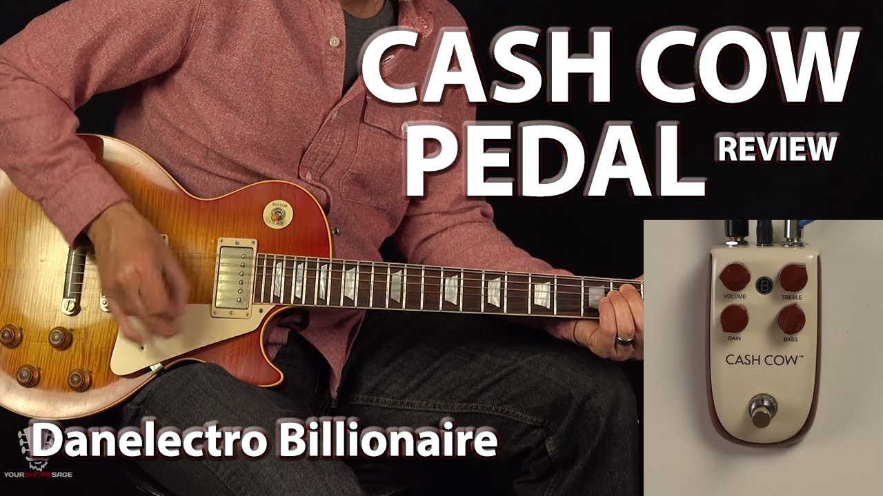 Danelectro Billionaire Cash Cow Overdrive Effects Pedal Review