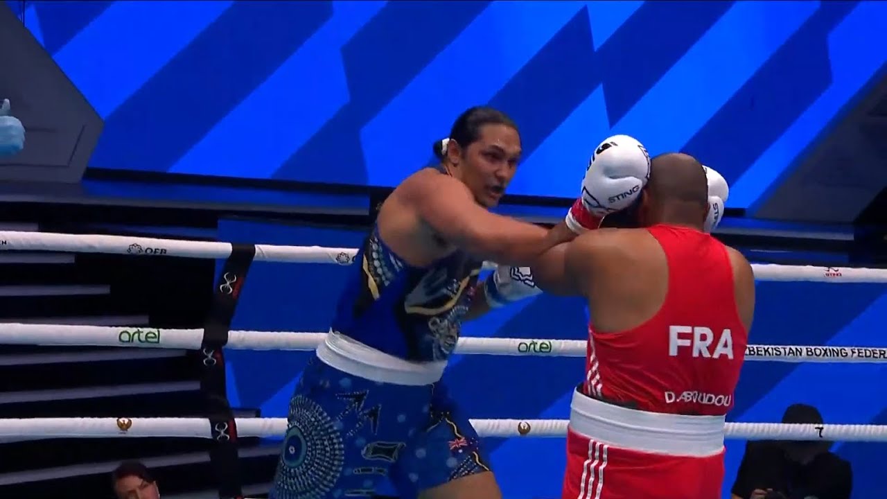 R32 (92+KG) ABOUDOU MOINDZE DJAMILI-DINI (FRA) vs TEREMOANA TEREMOANA (AUS) | IBA Championships 2023