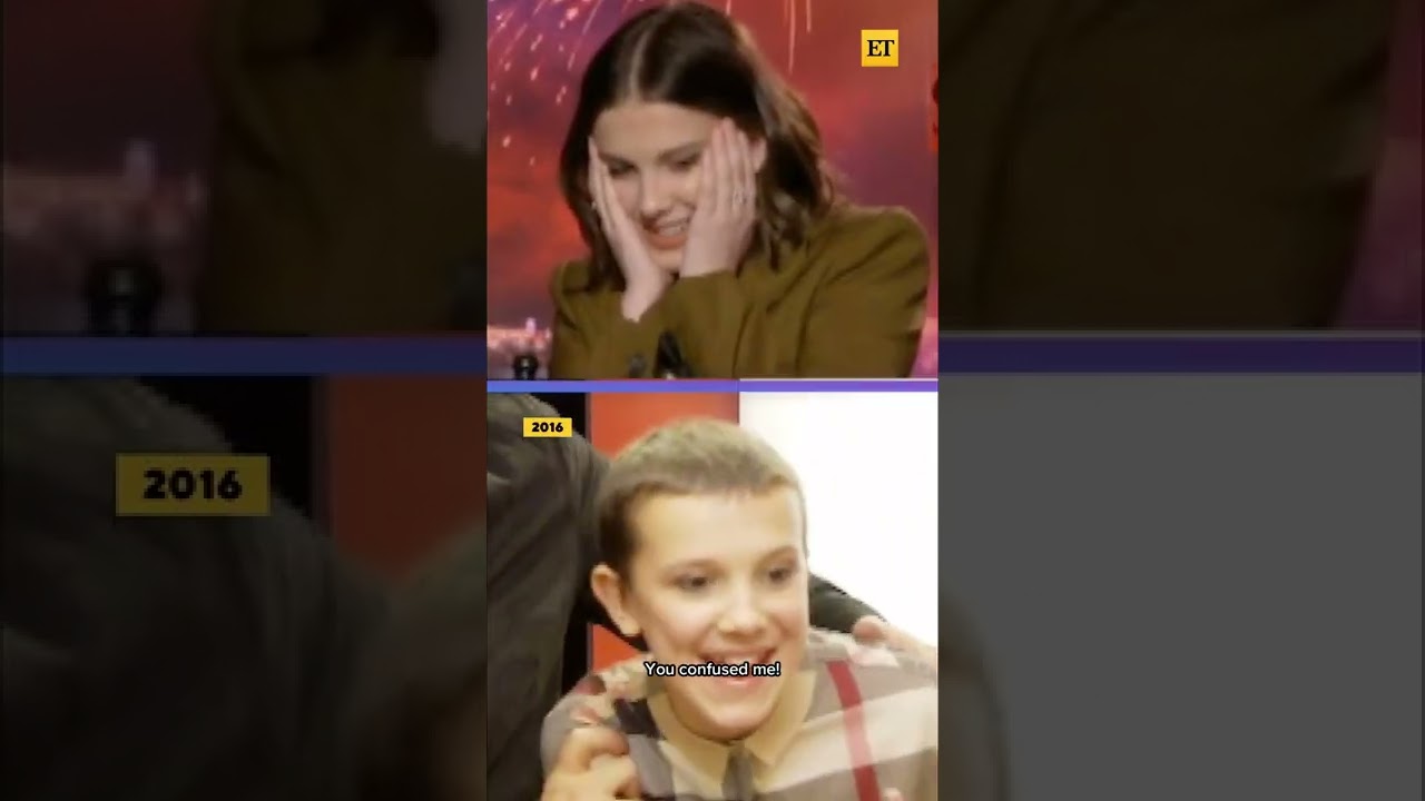 Millie Bobby Brown CRINGES watching her first interview 