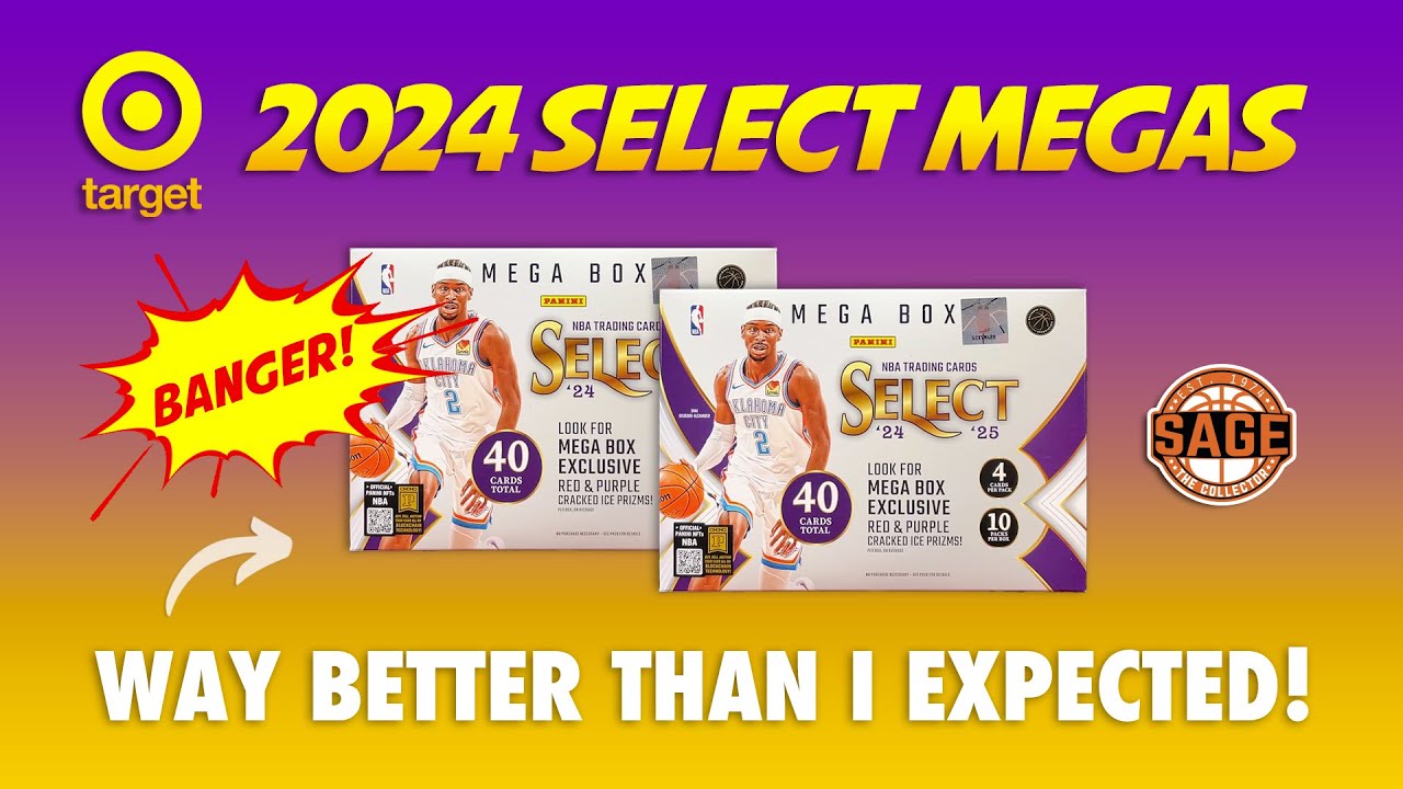 2024-25 Select Basketball Target Megas 🔥 SSP Hit + Tons of Color!